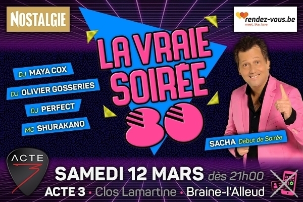 La vraie soirée 80, enfin le retour ;)